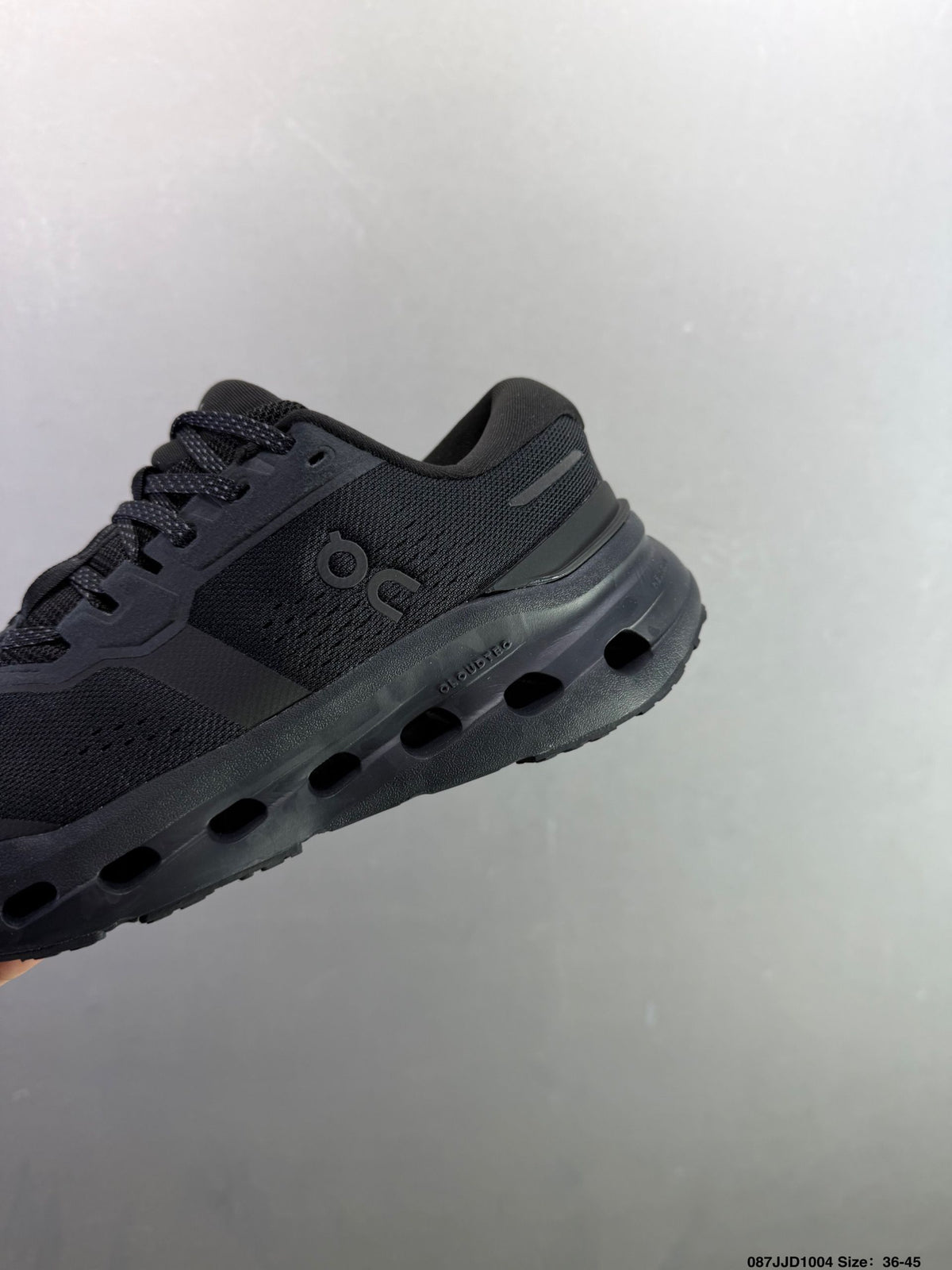 On Cloudrunner 3 Black & Charcoal Sneakers
