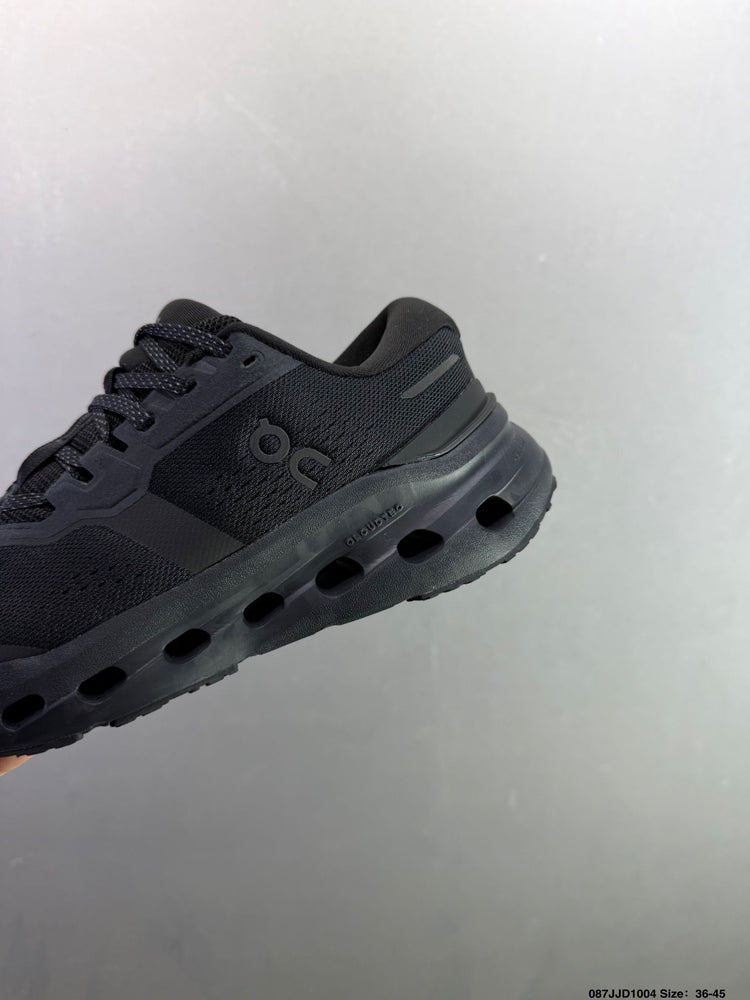 On Cloudrunner 3 Black & Charcoal Sneakers
