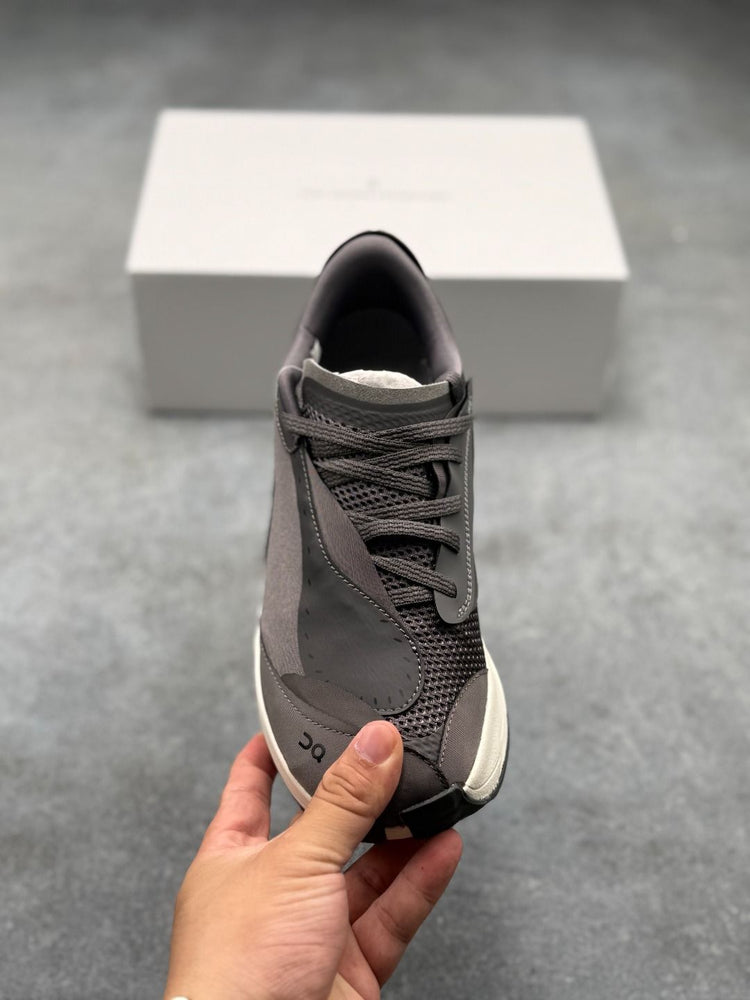 On Charcoal & Cream Sneakers Cloudboom Volt PAF