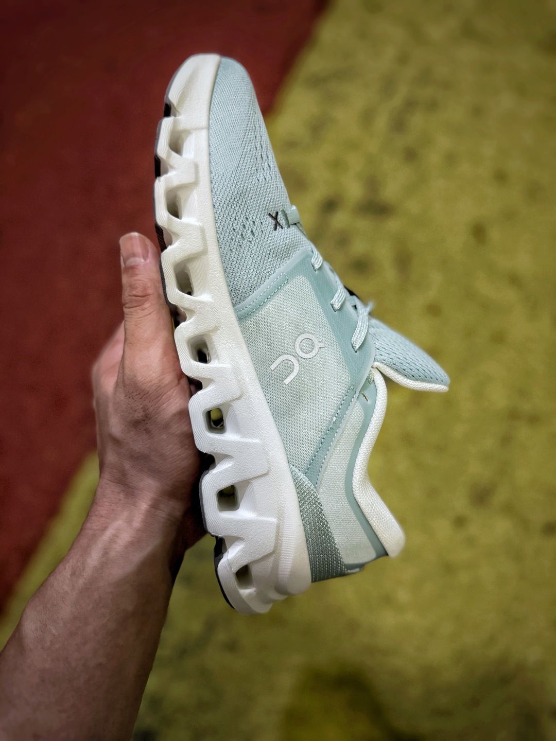 On Cloud X 5 Ice Blue & White Sneakers