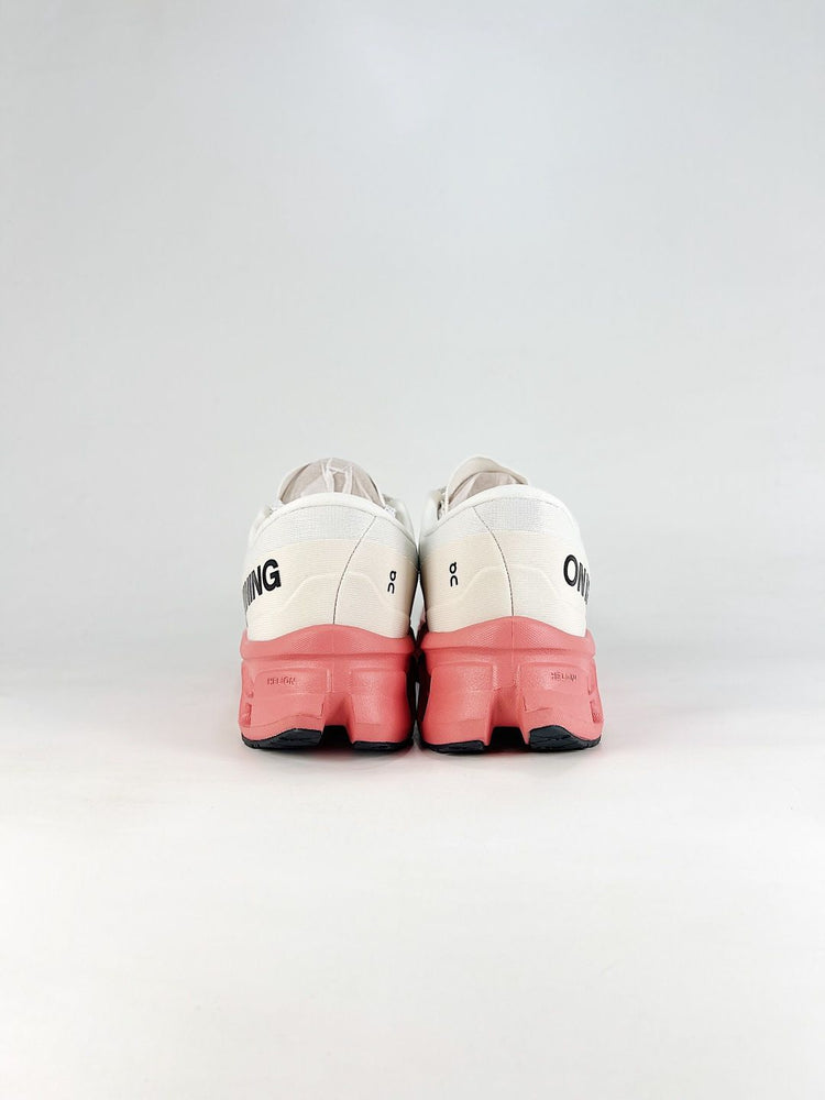 On Cloudmonster 3 Hyper White & Coral Sneakers