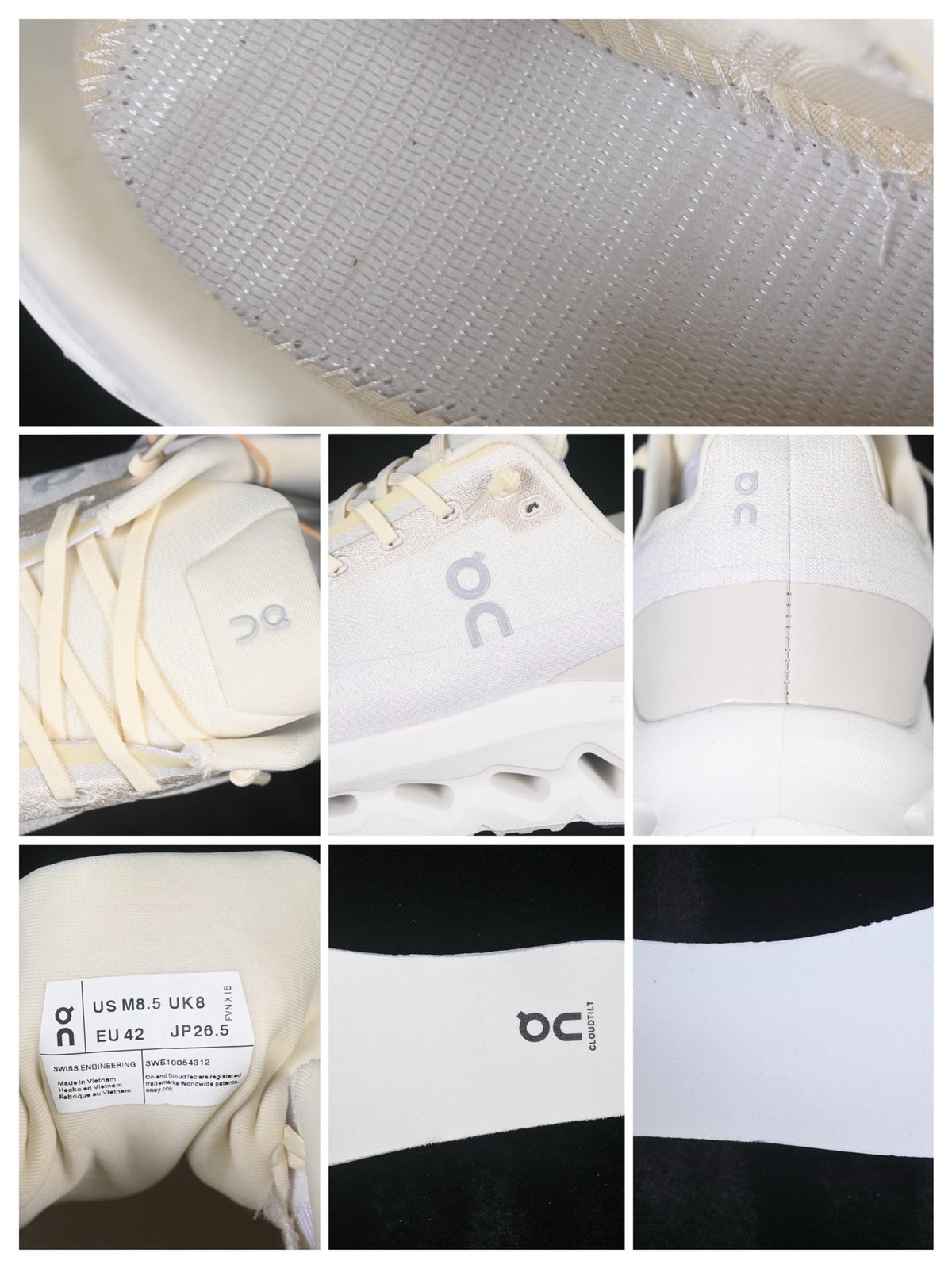 On Cloudtilt White & Yellow Sneakers