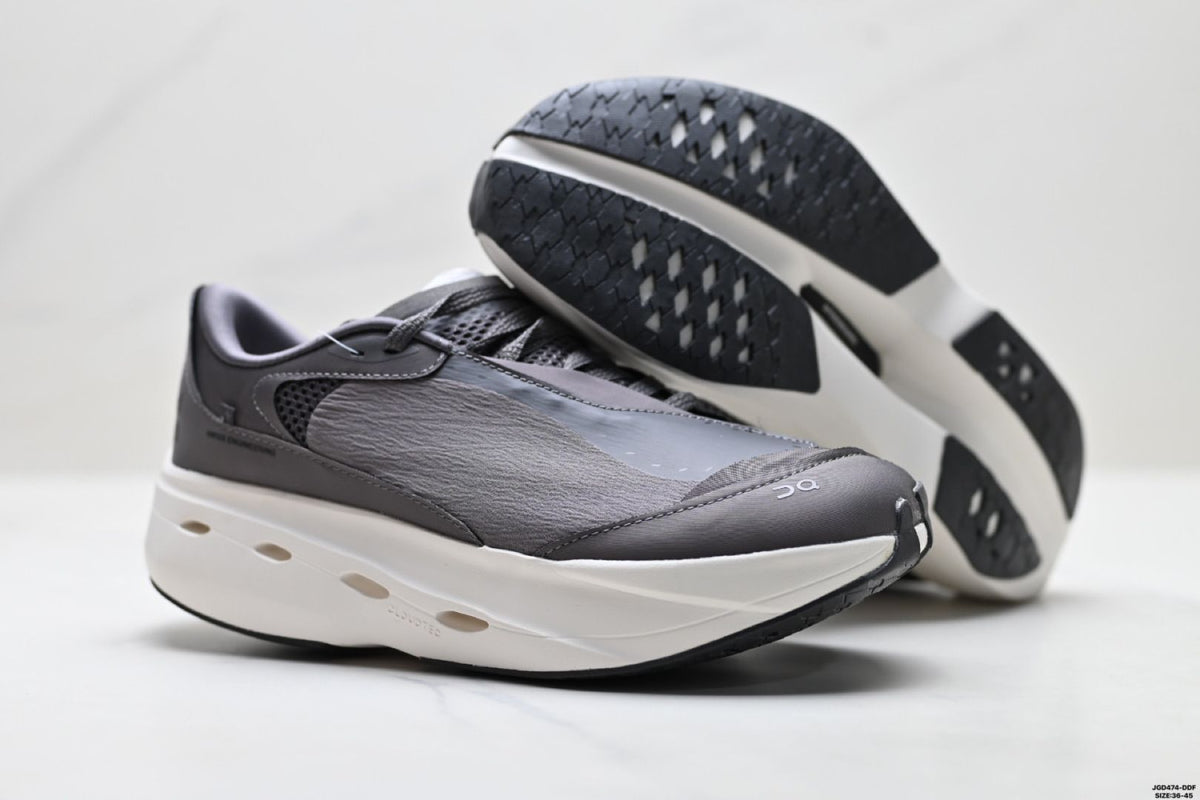 On Grey & Ivory Sneakers Cloudboom Volt Raf