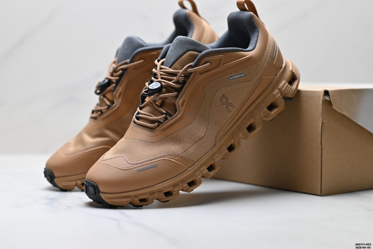 On Cloud 6 Geo Brown Sneakers
