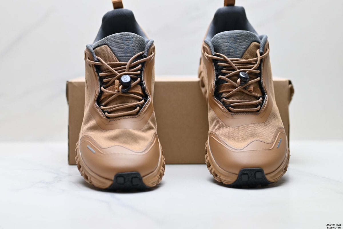 On Cloud 6 Geo Brown Sneakers