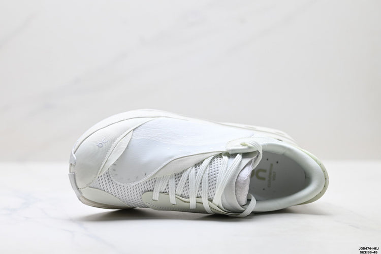 On Cloudboom Volt White & Grey Sneakers