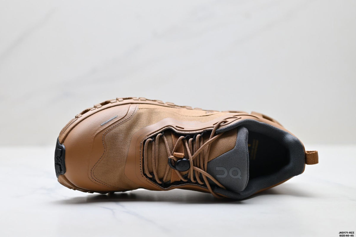 On Cloud 6 Geo Brown Sneakers