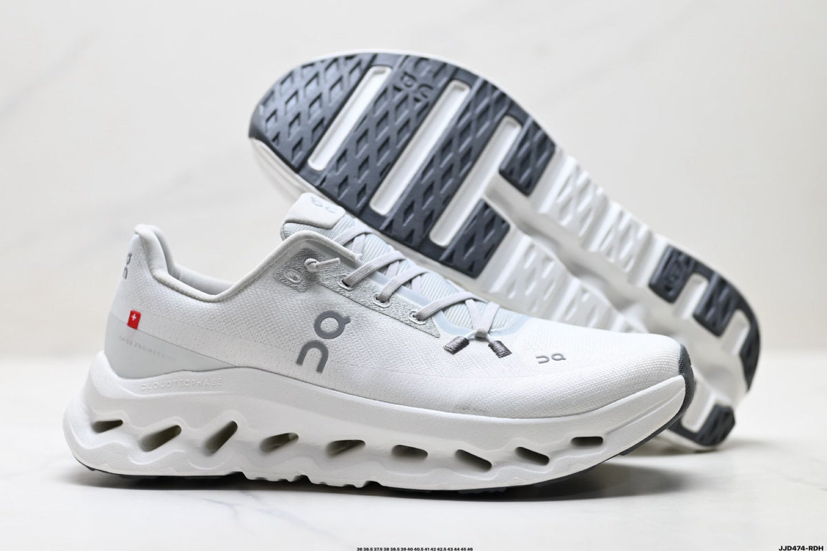 On Cloudtilt White & Silver Grey Sneakers