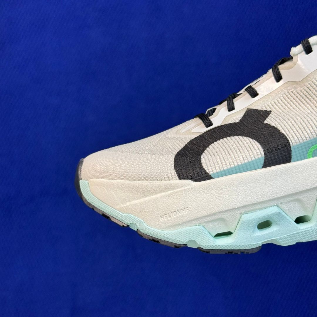 On Cloudmonster 3 Hyper Ivory & Mint Sneakers