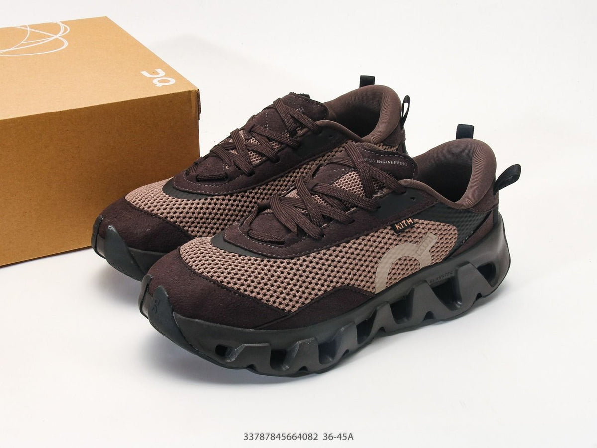 On Cloudswift K-Tech 2 Brown & Black Sneakers