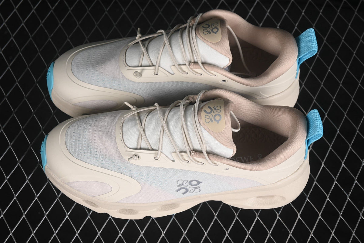 LOEWE x On Cloudsolo White & Blush Sneakers