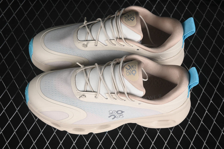 LOEWE x On Cloudsolo White & Blush Sneakers