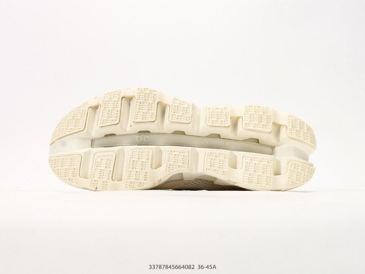 On Cloudswift K-Tech 2 Cream & Black Sneakers