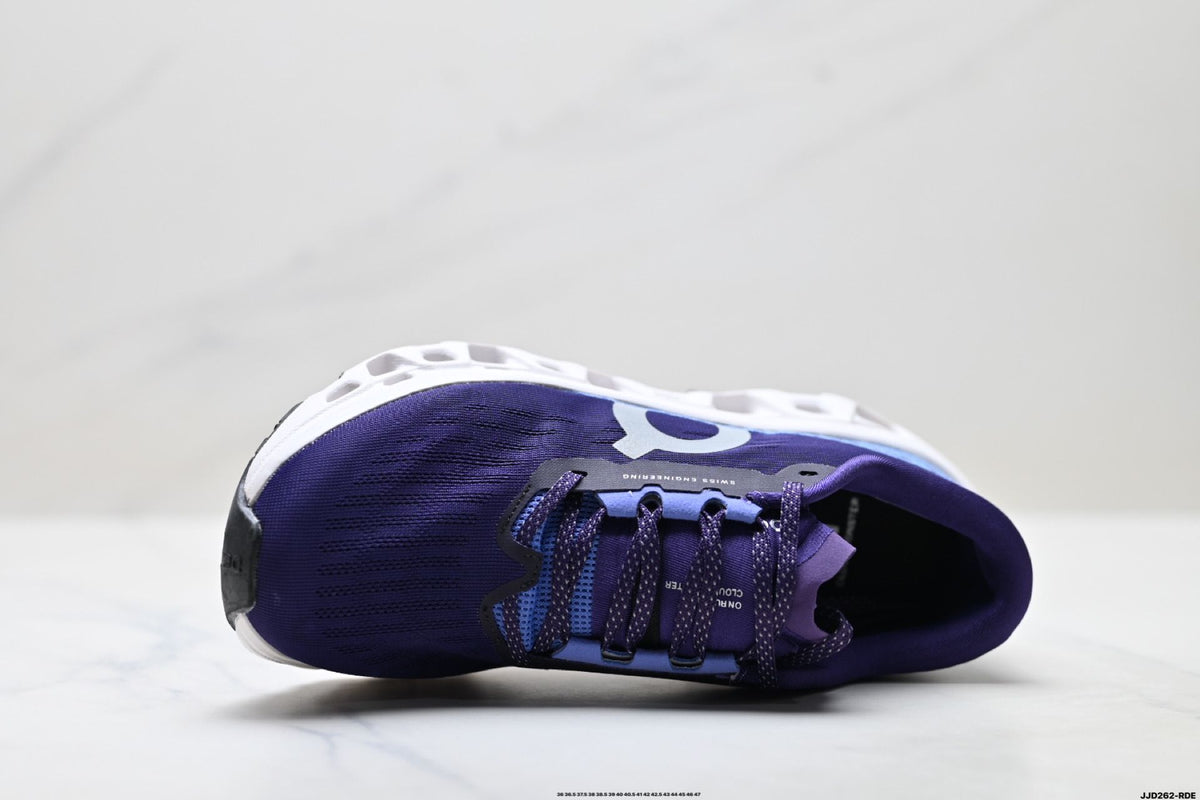On Cloudmonster 3 Purple & White Sneakers
