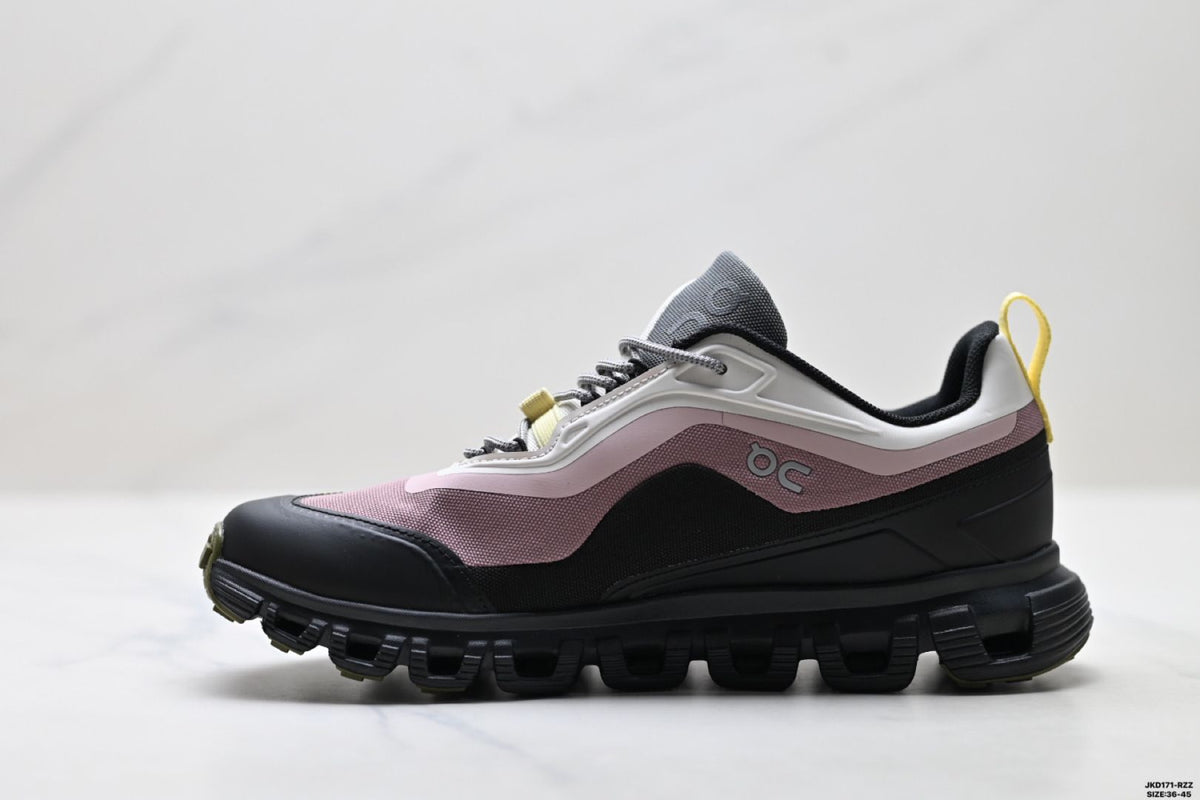 On Cloud 6 Geo Black & Taupe Sneakers