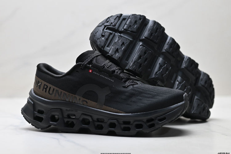 On Cloudmonster 3 All-Black Sneakers