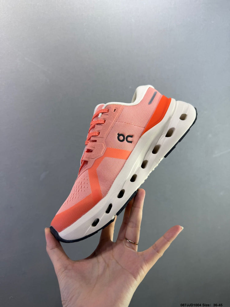 On Cloudrunner 3 Coral & Cream Sneakers