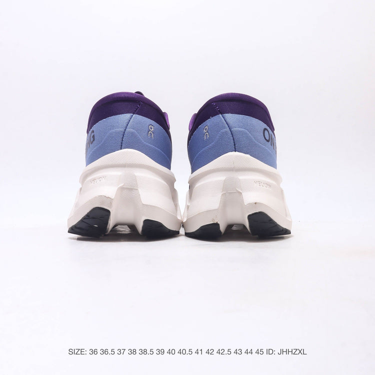 On Cloudmonster 3 Purple & White Sneakers