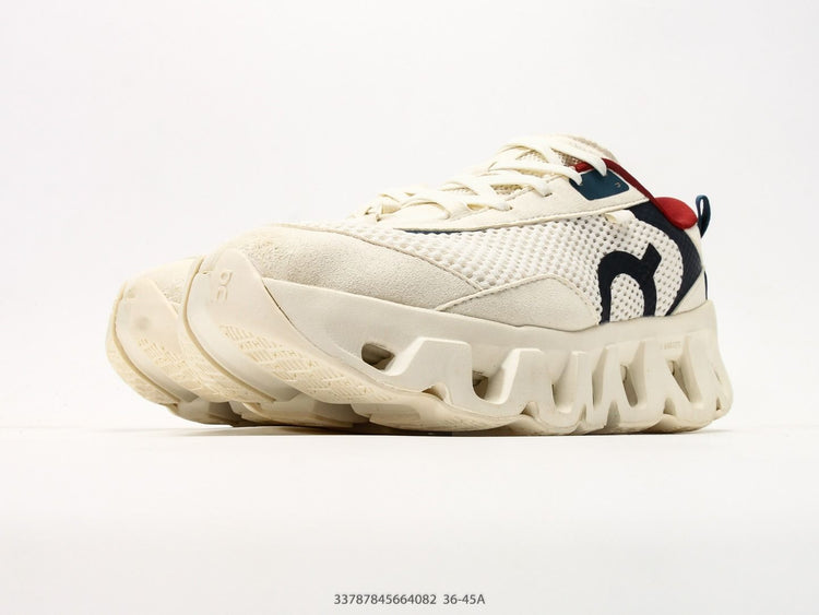 On Cloudswift K-Tech 2 Cream & Black Sneakers