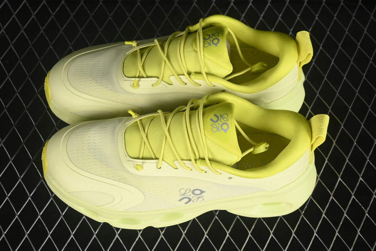 LOEWE x On Cloudsolo Neon Yellow Sneakers