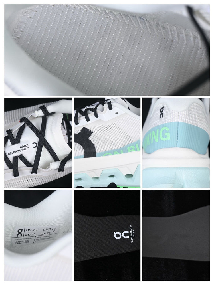 On Cloudmonster 3 Hyper Ivory & Flurry Sneakers