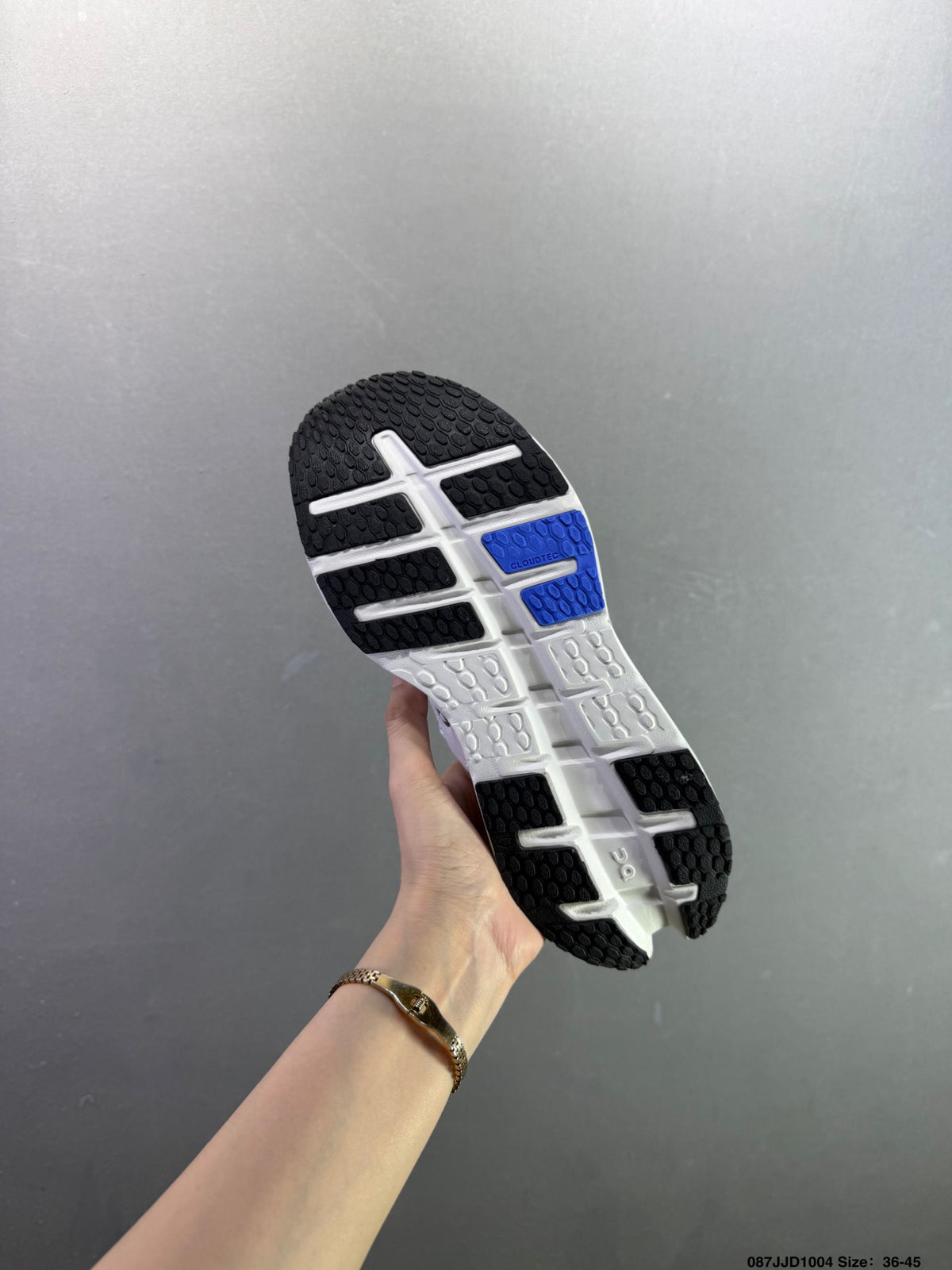 On Cloudrunner 3 White & Blue Sneakers