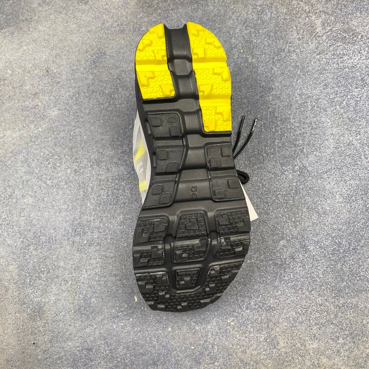 On Cloudvista 2 Grey & Neon Yellow Sneakers