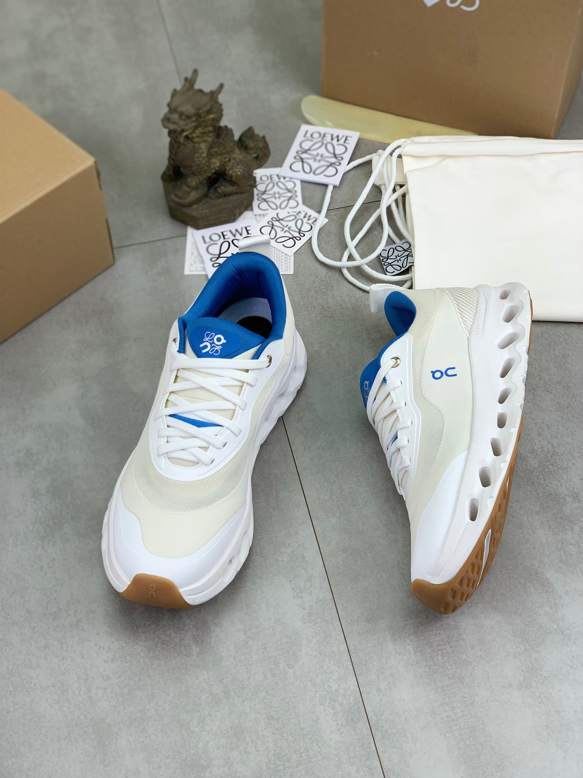 LOEWE x OnWhite & Blue Sneakers