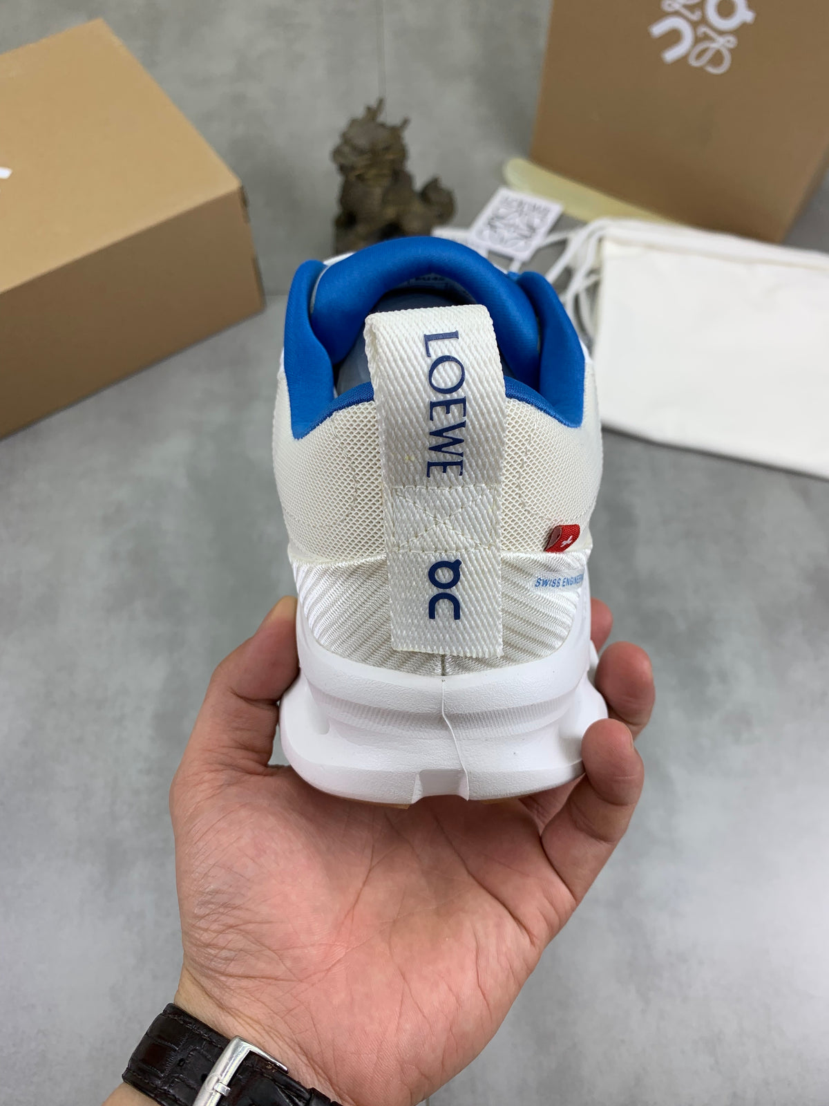 LOEWE x OnWhite & Blue Sneakers