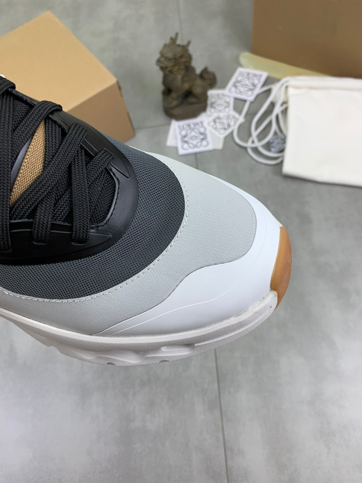 LOEWE x On Black & Grey Sneakers