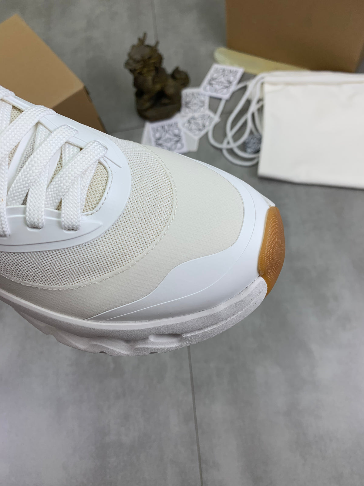 LOEWE x On White Sneakers