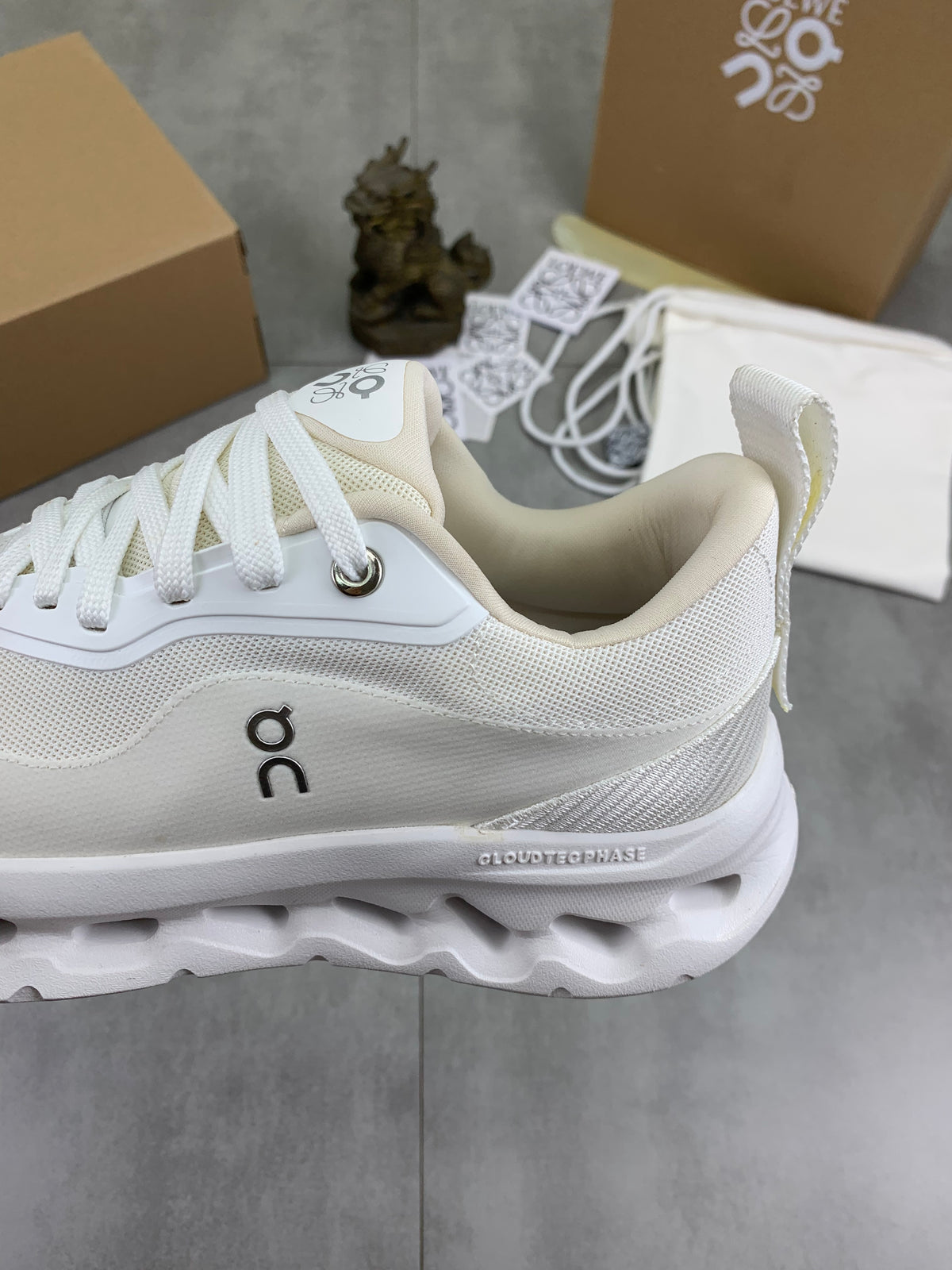 LOEWE x On White Sneakers