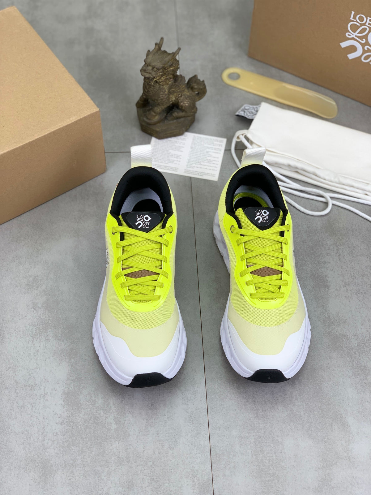 LOEWE x On Cloudtilt 2.0 Neon Yellow Sneakers