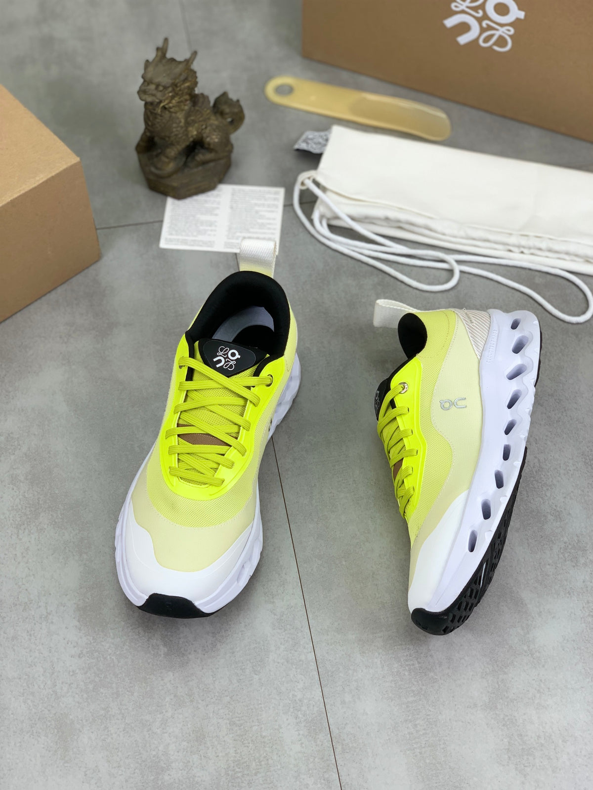 LOEWE x On Cloudtilt 2.0 Neon Yellow Sneakers