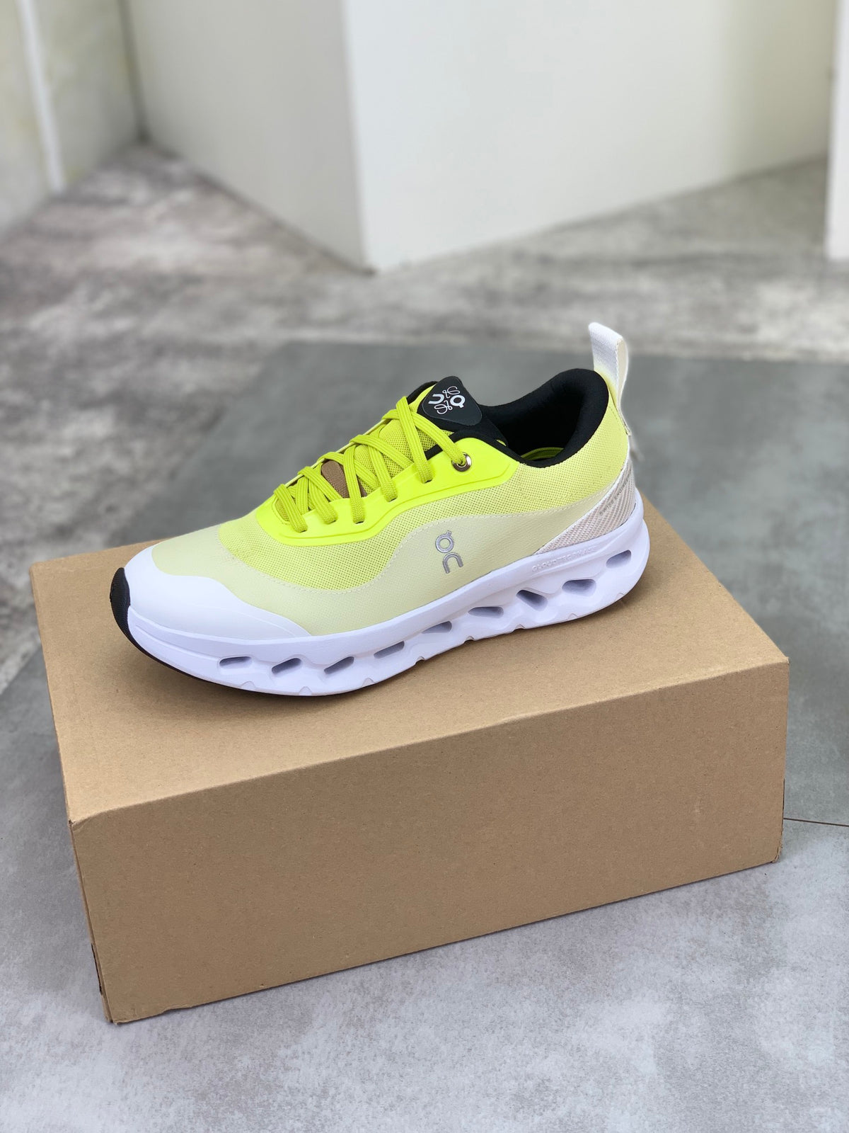 LOEWE x On Cloudtilt 2.0 Neon Yellow Sneakers