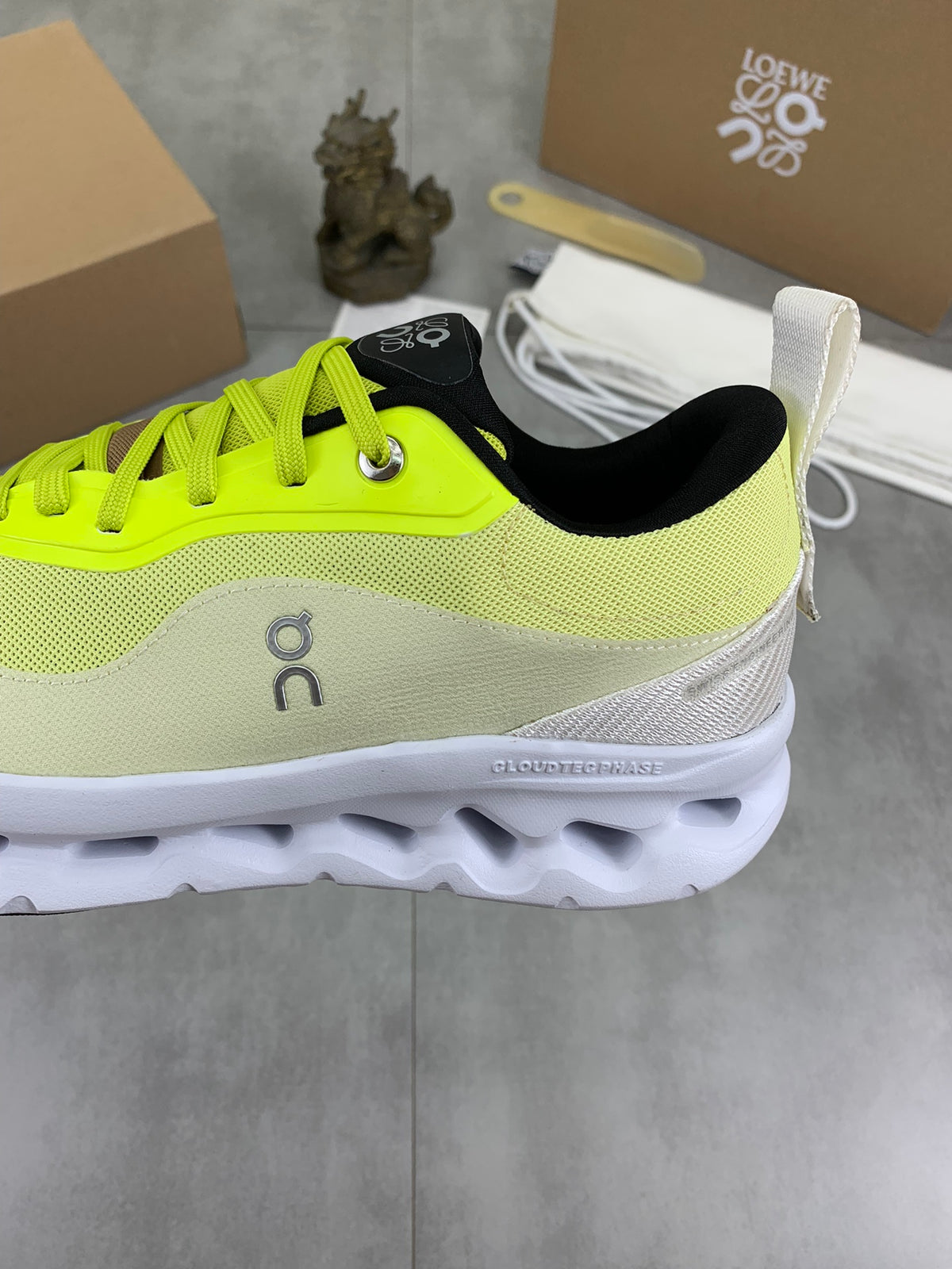 LOEWE x On Cloudtilt 2.0 Neon Yellow Sneakers