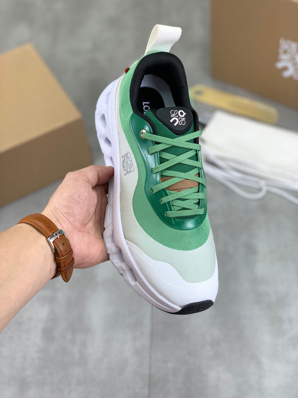 LOEWE x On Cloudtilt 2.0 Green Gradient Sneakers