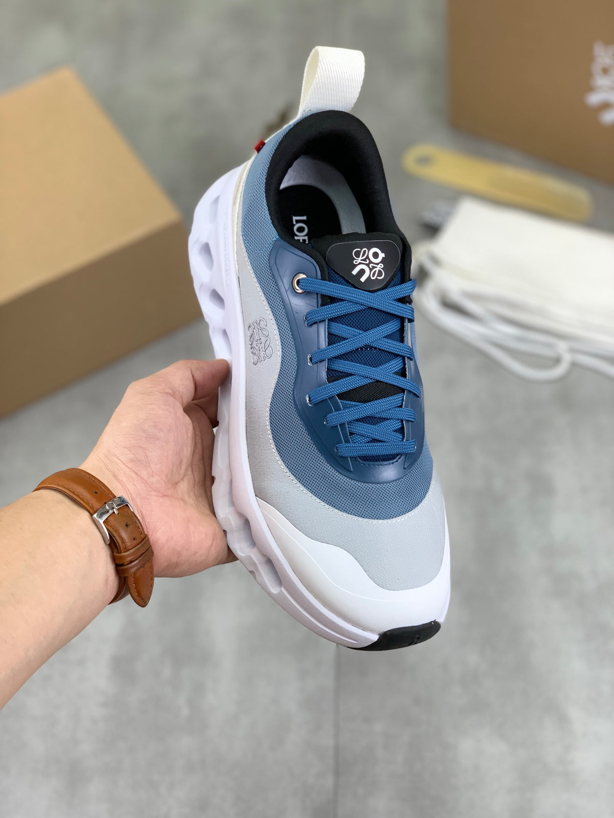 LOEWE x On Cloudtilt 2.0 Blue Gradient Sneakers