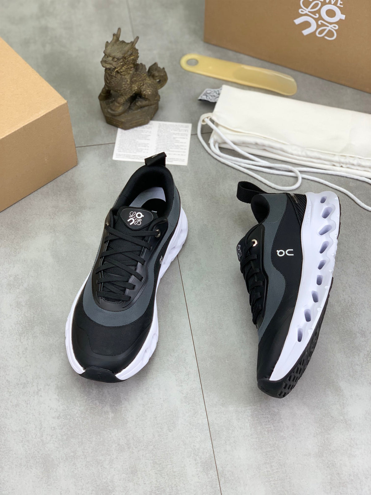 LOEWE x On Cloudtilt 2.0 Black & Grey Sneakers