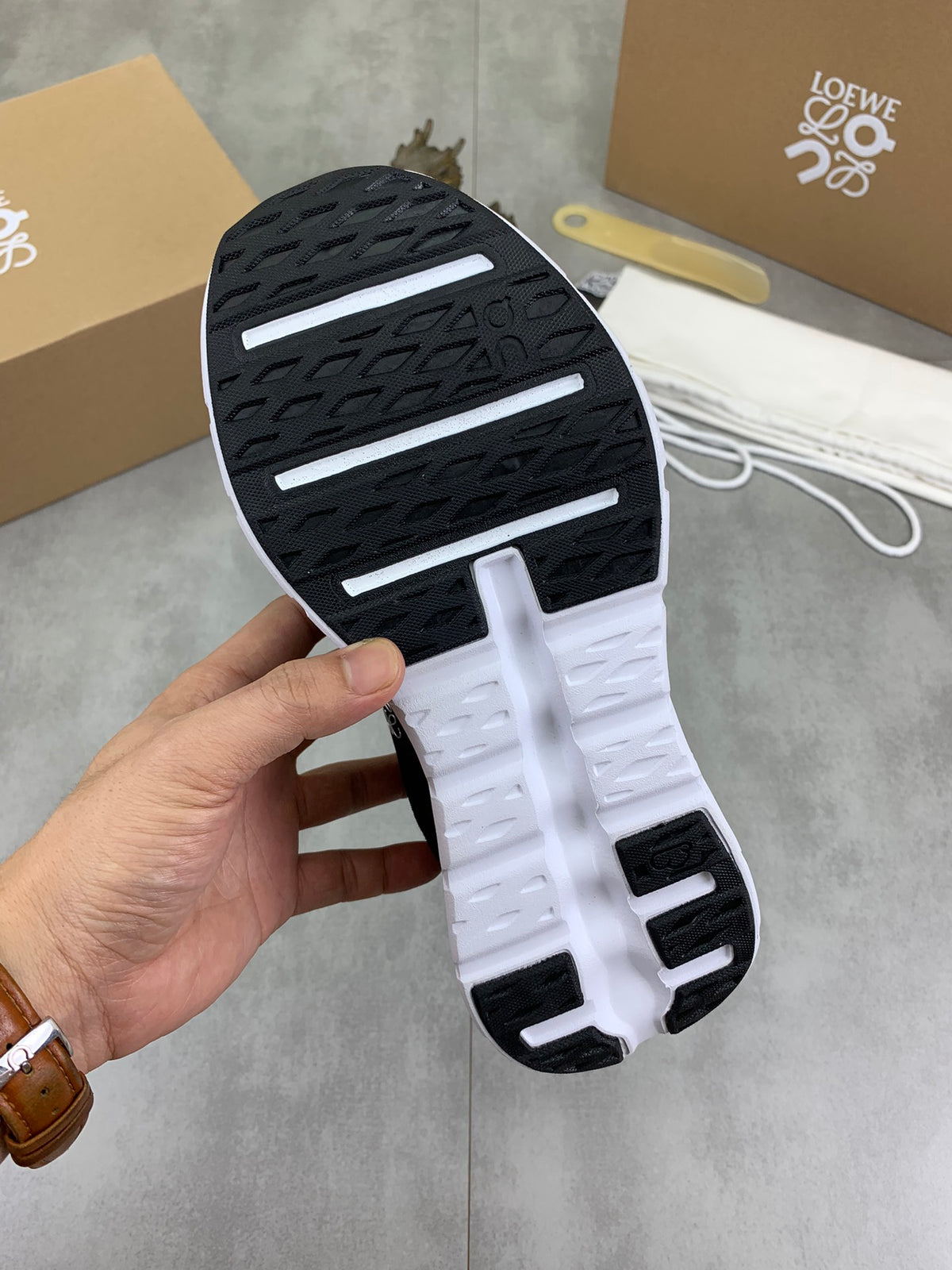 LOEWE x On Cloudtilt 2.0 Black & Grey Sneakers