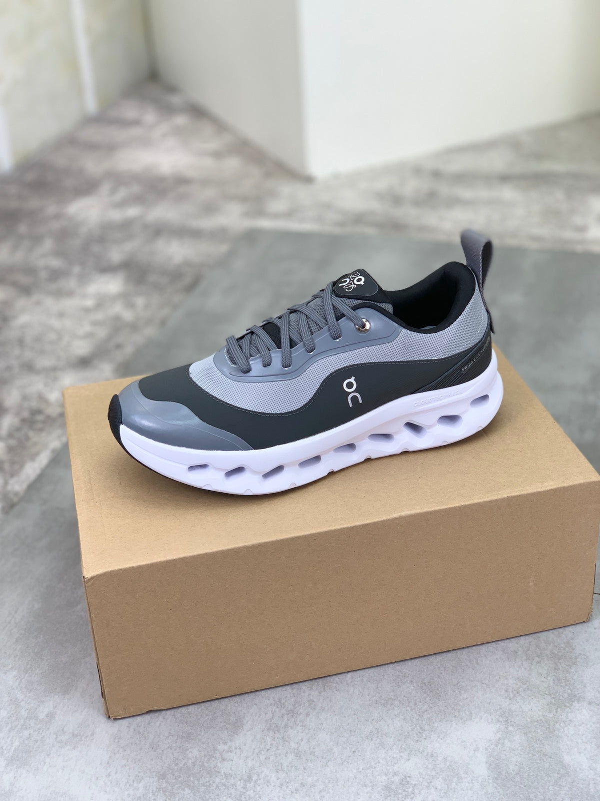 LOEWE x On Cloudtilt 2.0 Grey & Black Sneakers
