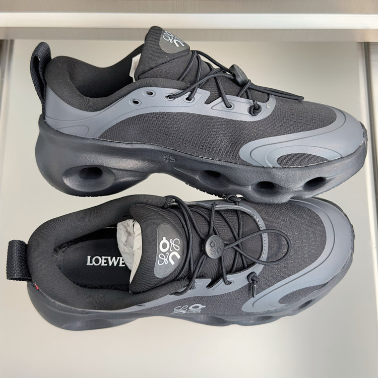LOEWE x On Cloudsolo Black & Grey Sneakers