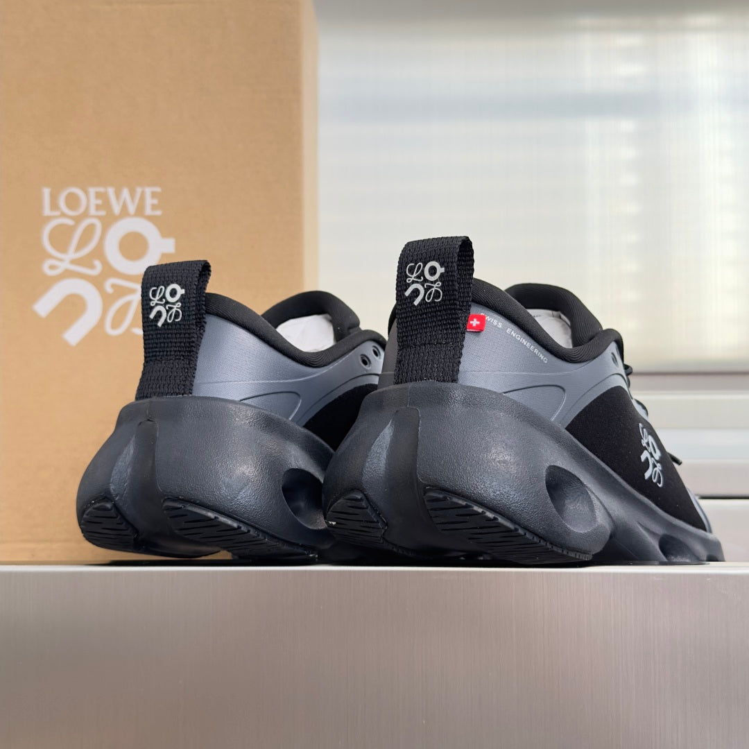 LOEWE x On Cloudsolo Black & Grey Sneakers