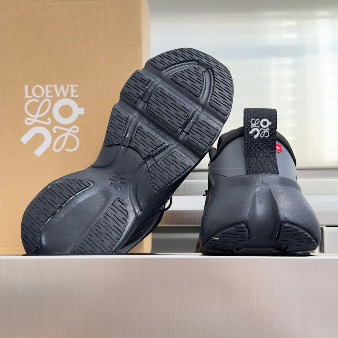 LOEWE x On Cloudsolo Black & Grey Sneakers