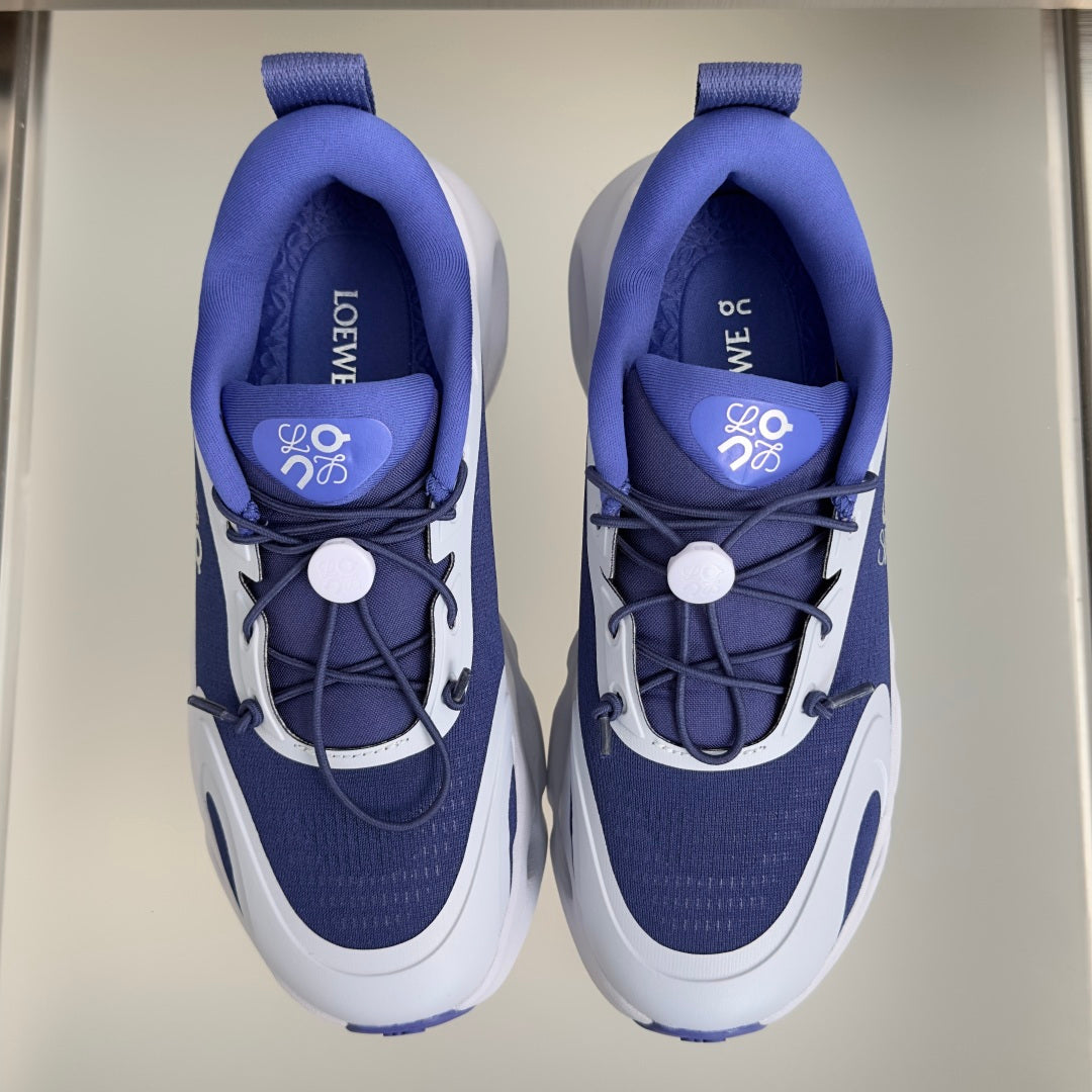 LOEWE x On Cloudsolo Blue & White Sneakers