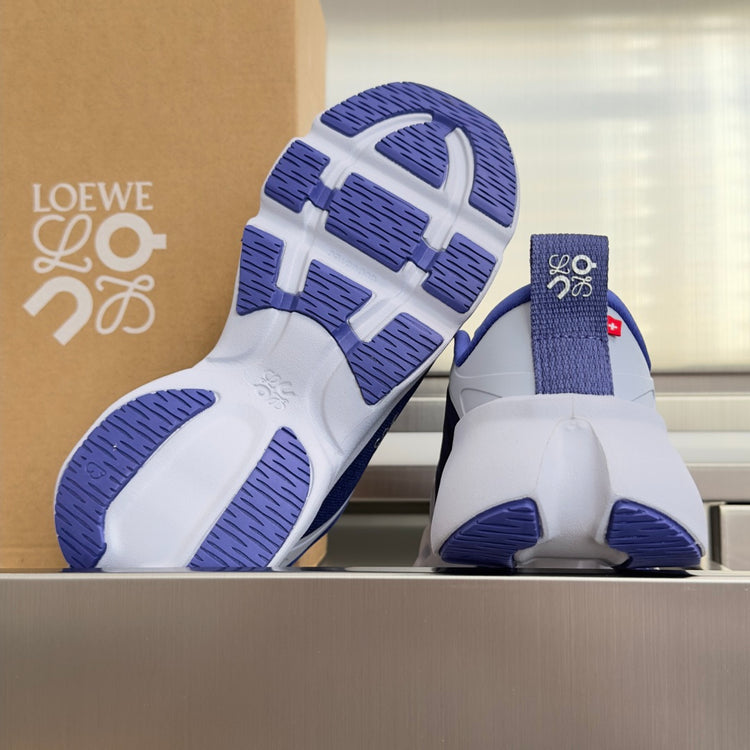 LOEWE x On Cloudsolo Blue & White Sneakers