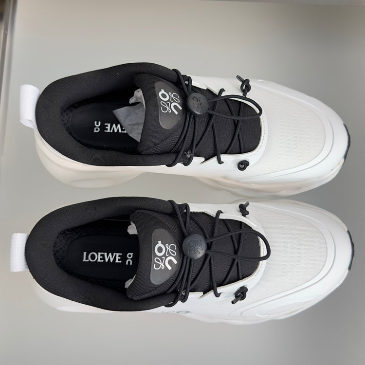 LOEWE x On Cloudsolo White & Black Sneakers