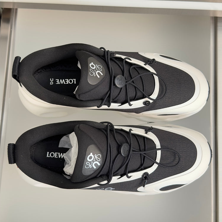 LOEWE x On Cloudsolo Black & White Sneakers