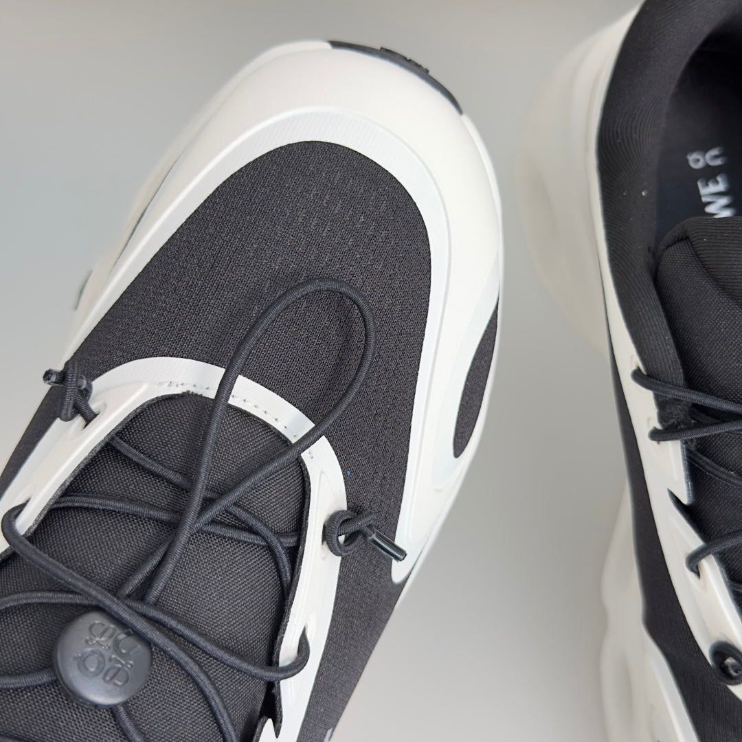LOEWE x On Cloudsolo Black & White Sneakers