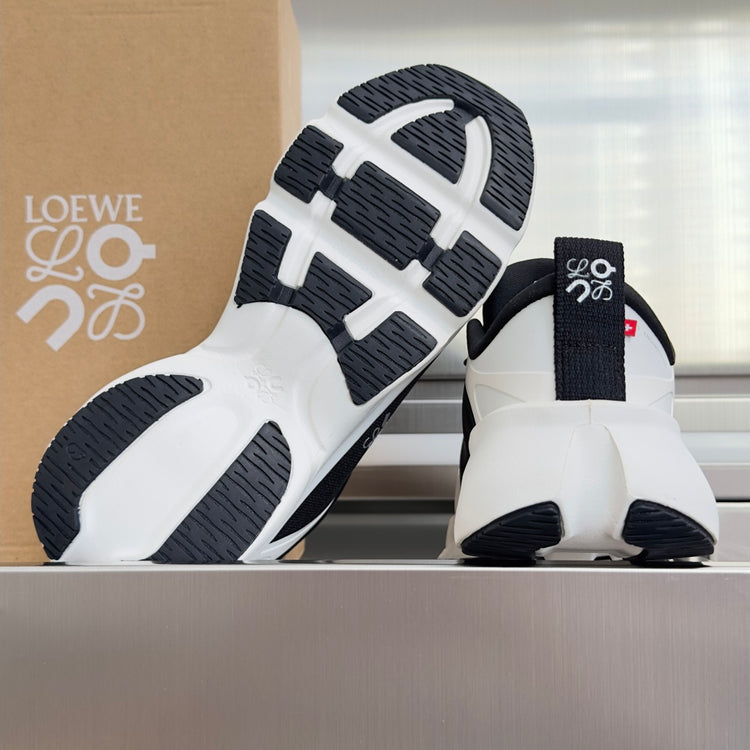 LOEWE x On Cloudsolo Black & White Sneakers